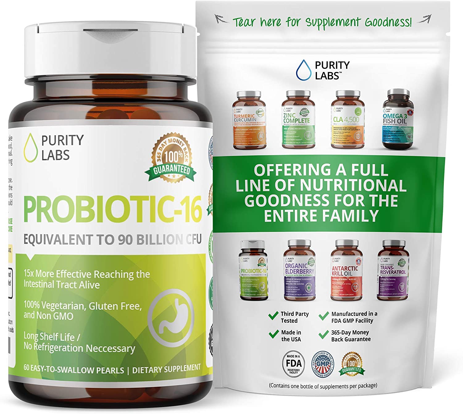 Probiotics & Prebiotics for Women & Men